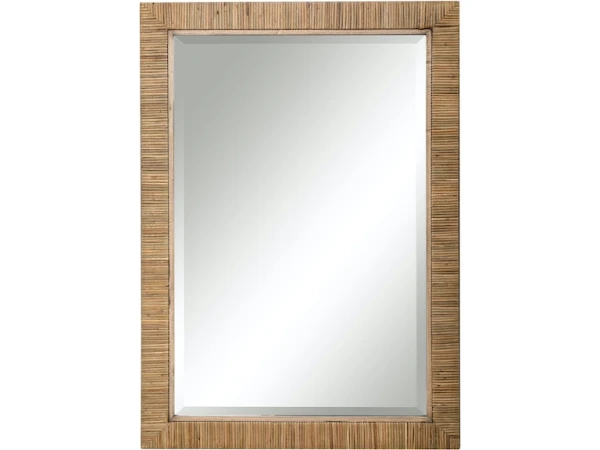 Cape Natural Rattan Mirror