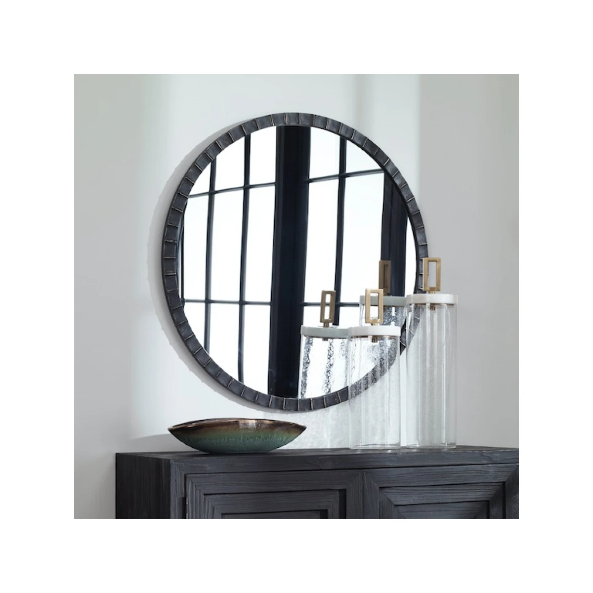 Cape Natural Rattan Mirror - Image 2
