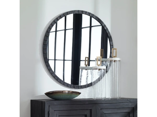 Cape Natural Rattan Mirror - Image 2