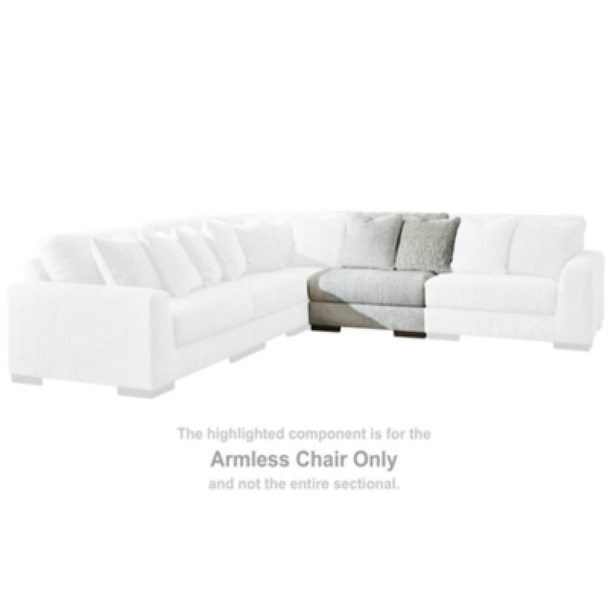 Regent Park Armless Chair Sectionals Ashley Furniture 5