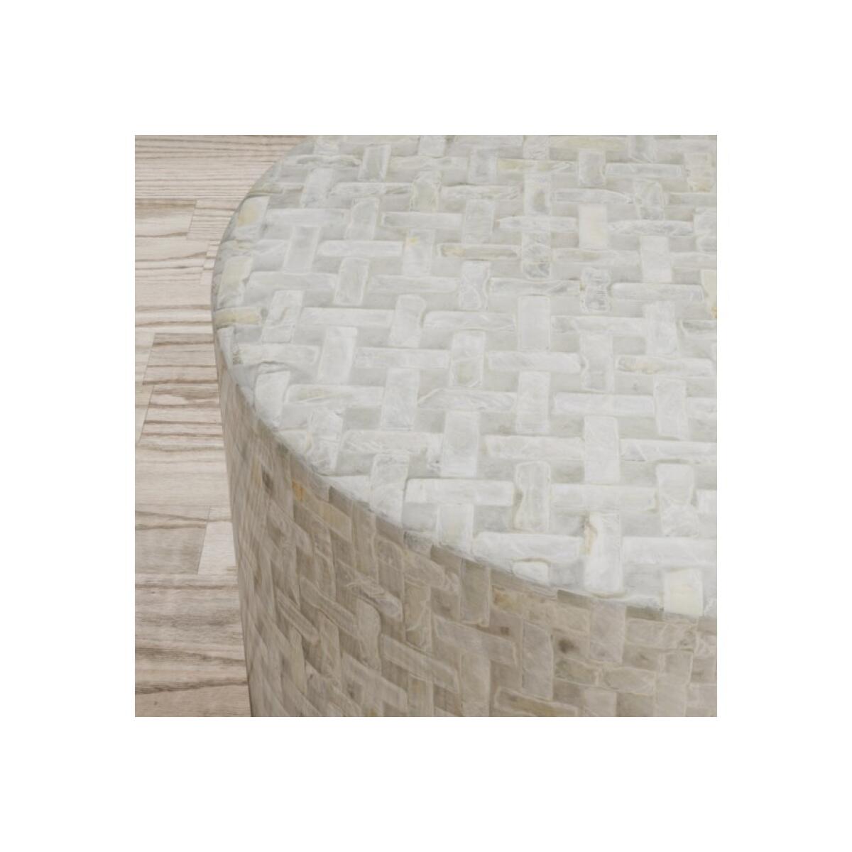 Capri Large Round Table End tables Jofran 4