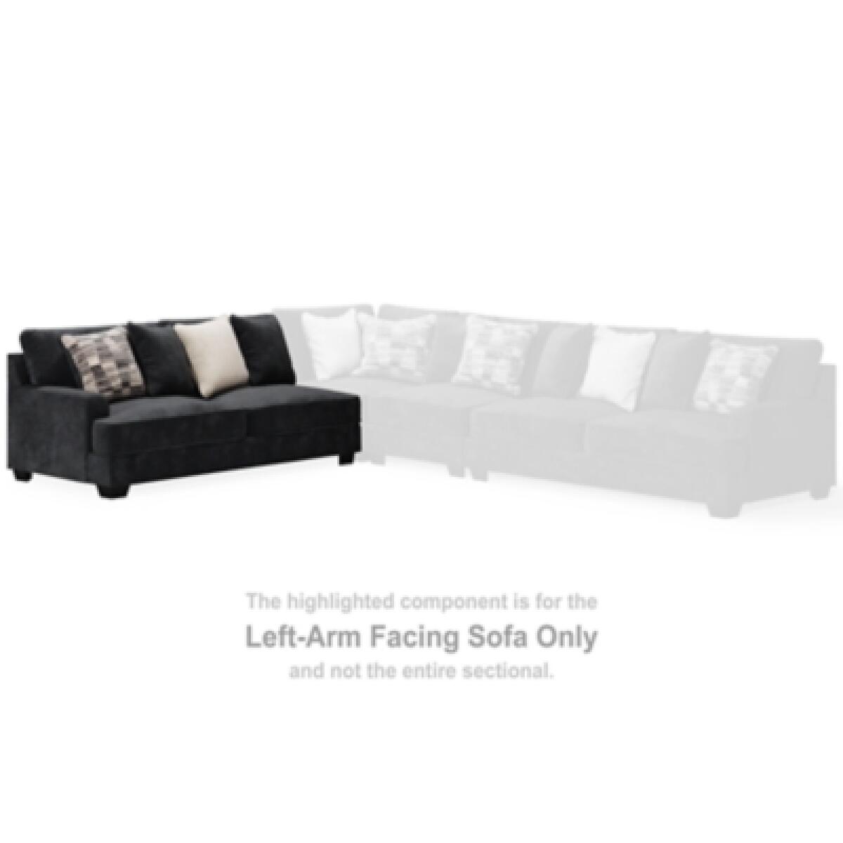 Lavernett Left-Arm Facing Sofa Sectionals Ashley Furniture 5