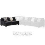 Lavernett Left-Arm Facing Sofa Sectionals Ashley Furniture 13
