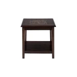 Baroque Brown End Table