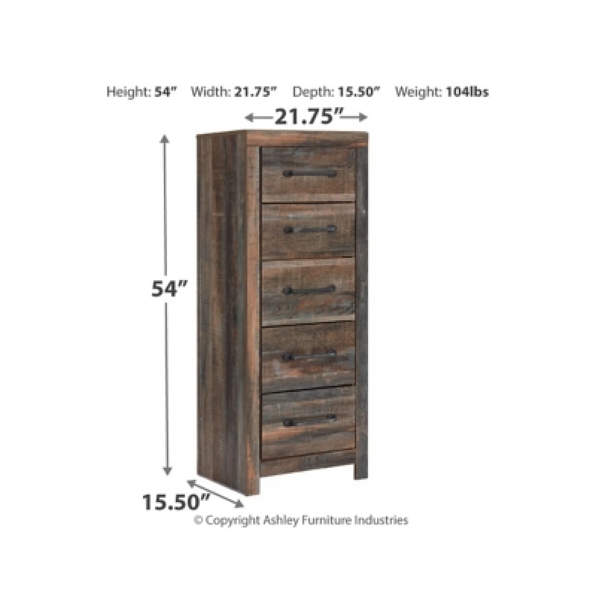 Drystan Narrow Chest - Image 5