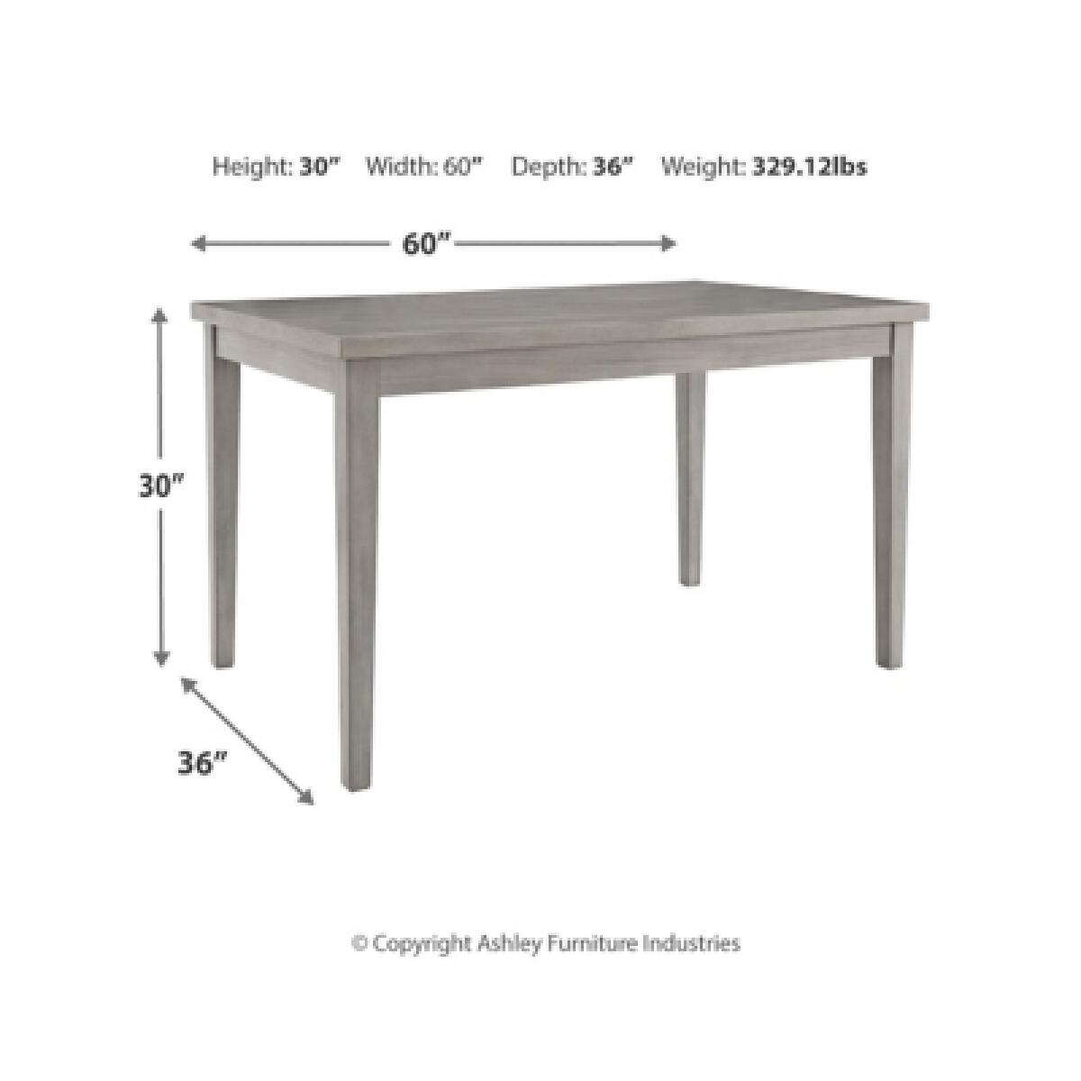 Parellen Dining Table Dining Tables Ashley Furniture 7