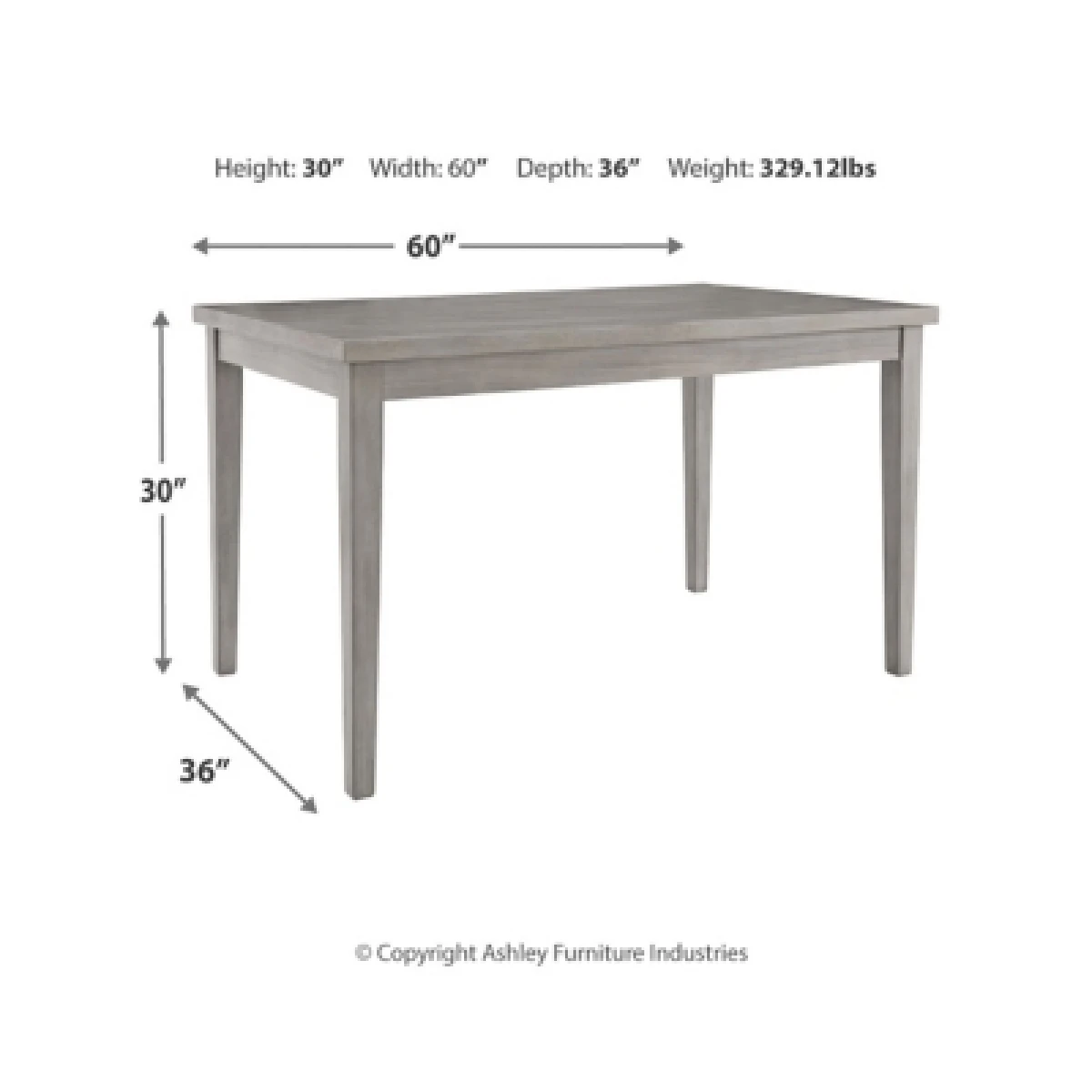 Parellen Dining Table Dining Tables Ashley Furniture 7