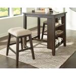 Rokane Counter Height Dining Table and Bar Stools (Set of 3) Dining Tables Ashley Furniture 16