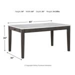 Luvoni Dining Table Dining Tables Ashley Furniture 19