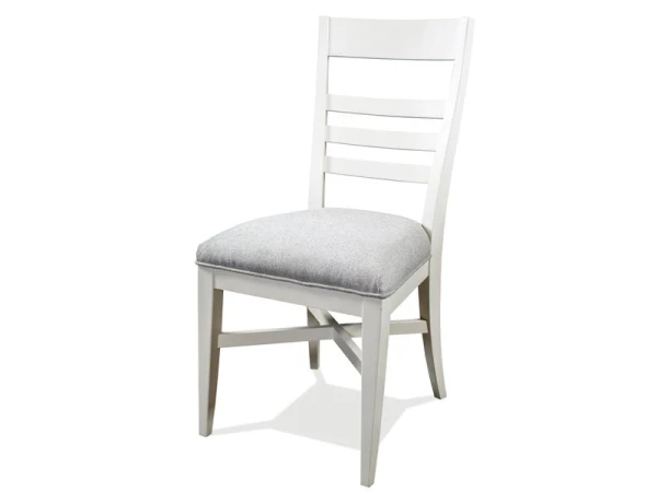 Osborne Upholstered Ladderback Side Chair Chairs & Benches Riverside Furniture