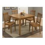 Simplicity Slat Back Side Chair Honey Finish Chairs & Benches Jofran 11