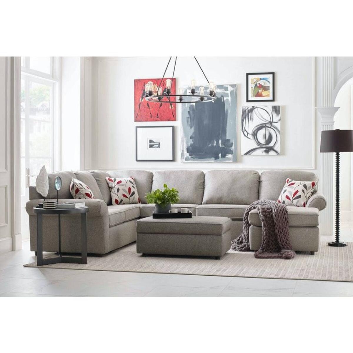 Malibu Sectional Sectionals Customizable 4
