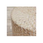 Global Archive Round Capiz Accent Table End tables Jofran 6