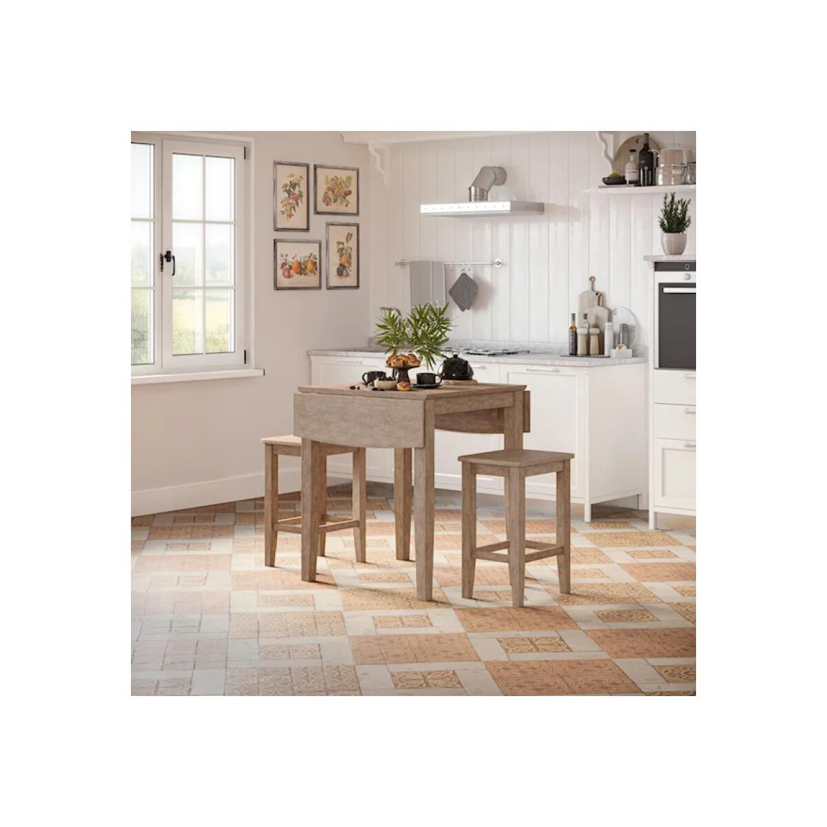 Eastern Tides Drop Leaf Counter Table Dining Tables Jofran 6