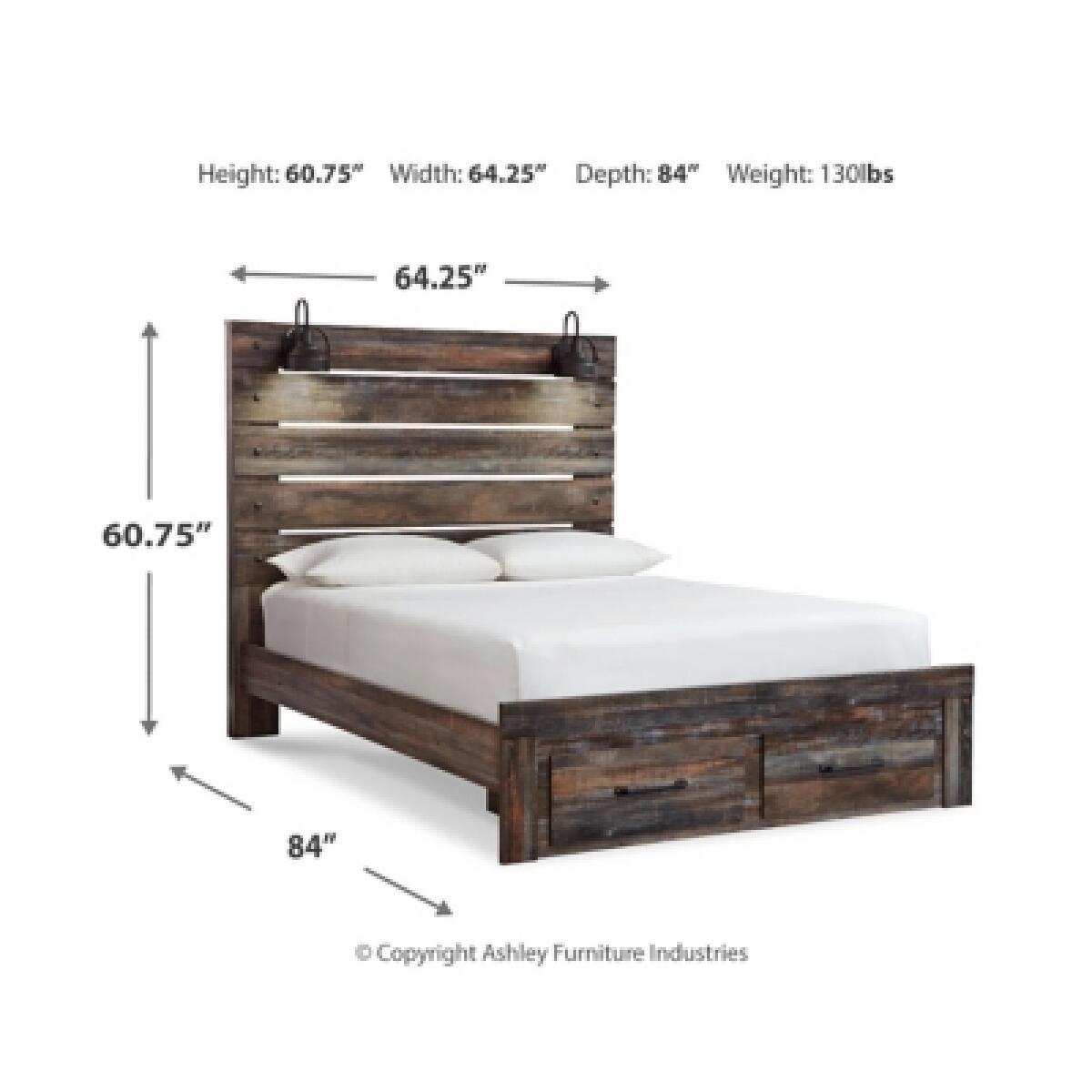 Drystan Queen Panel Bed Beds Ashley Furniture 6