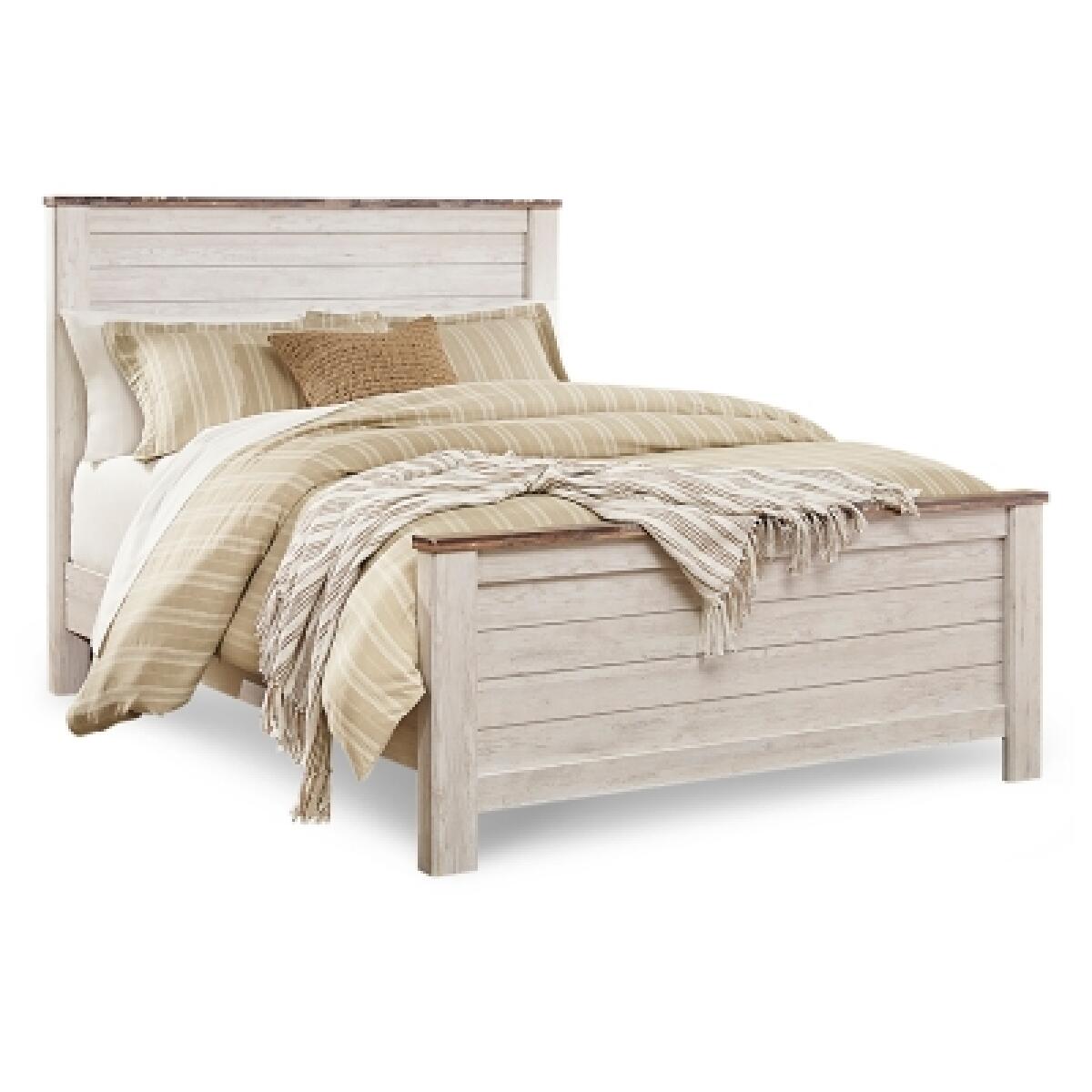 Willowton Queen Panel Bed Beds Ashley Furniture 4