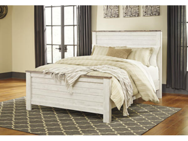 Willowton Queen Panel Bed Beds Ashley Furniture