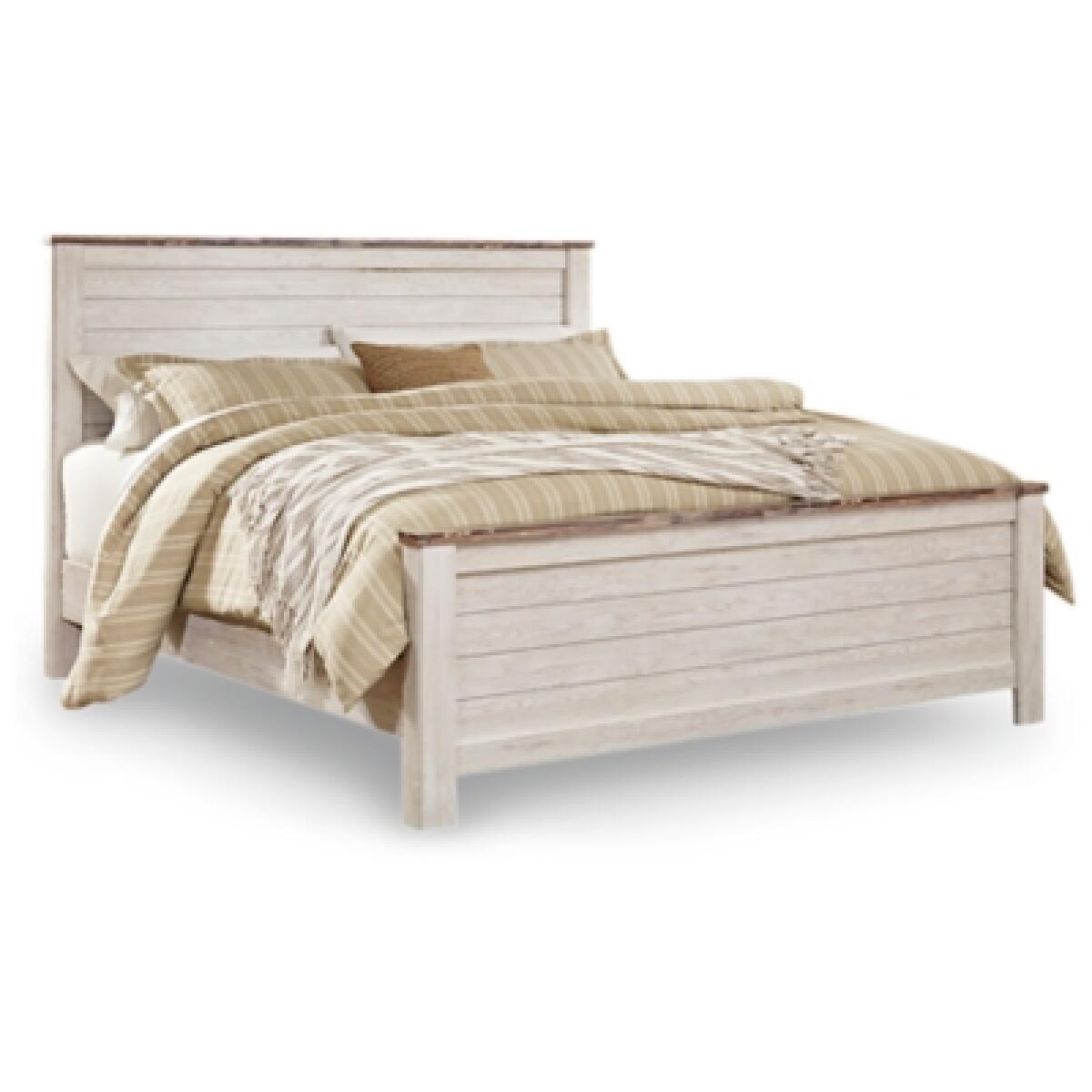 Willowton King Panel Bed Beds Ashley Furniture 4