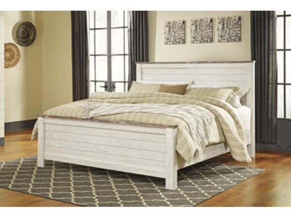 Willowton King Panel Bed Beds Ashley Furniture