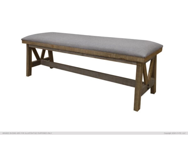 Loft Brown Dining Bench Chairs & Benches International Furniture Direct