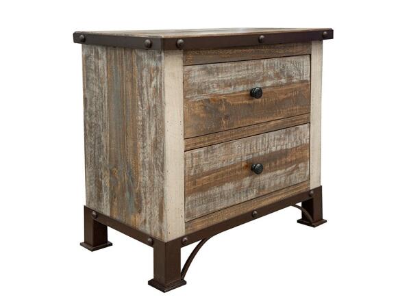 Antique Collection 2 Drawer Nightstand Nightstands International Furniture Direct