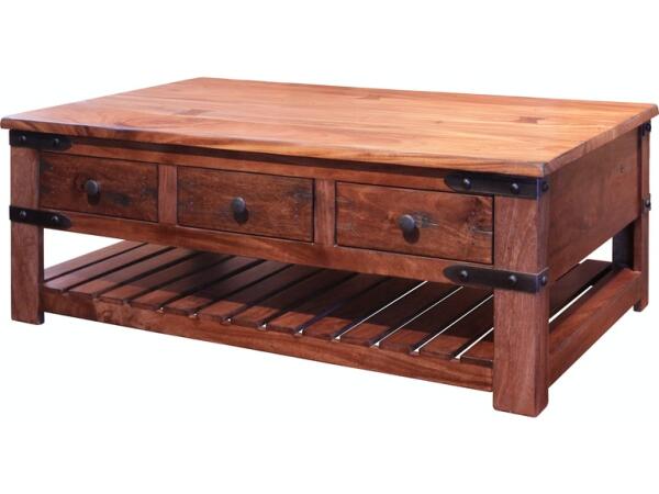 Parota Cocktail Table IFD866CKTL Cocktail & Coffee Tables International Furniture Direct