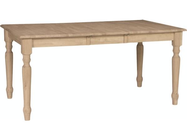 Extension Table w/Turned Leg Dining Tables John Thomas Furniture