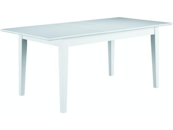 Extension Table Pure White Dining Tables John Thomas Furniture