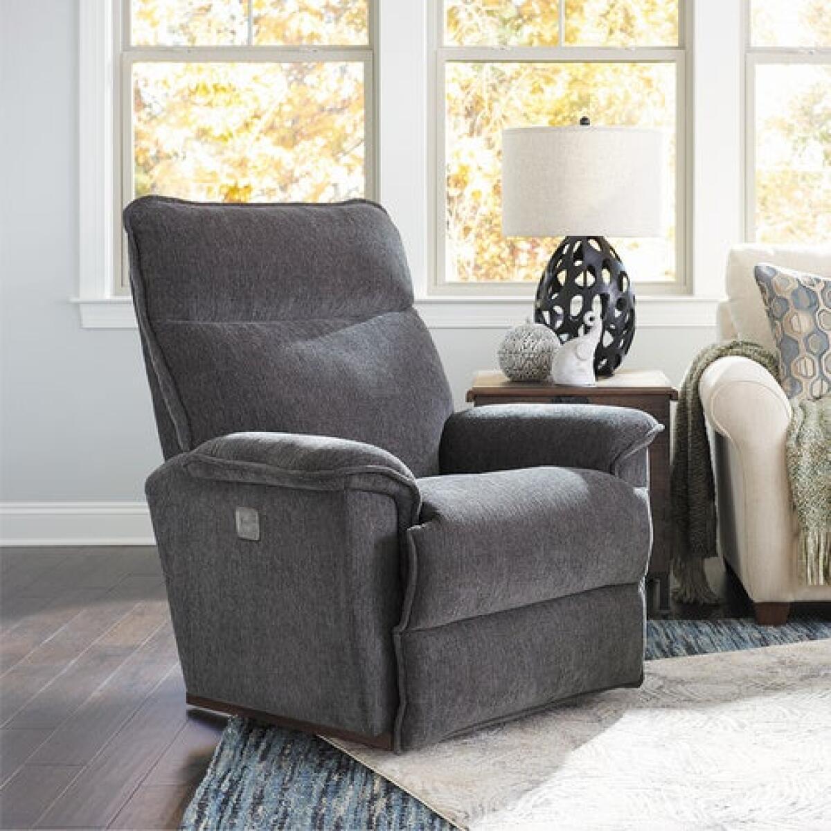 Jay Power Rocking Recliner w/ Headrest Recliners Customizable 4