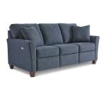 Lennon Power Wall Reclining Sofa w/ Headrest & Lumbar Sofas Customizable