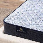 Perfect Sleeper Blue Lagoon Nights Firm California King Back Sleeper 8