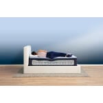 Perfect Sleeper Blue Lagoon Nights Plush Pillow Top California King Serta 9