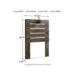 Drystan Twin Panel Headboard Beds Ashley Furniture 15