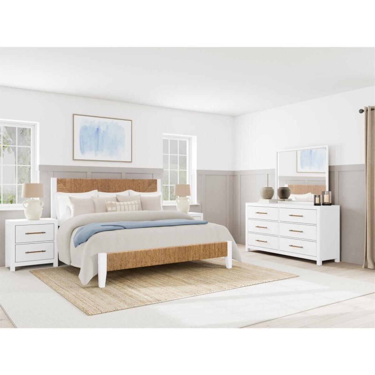 Rosalie 66" 6-Drawer Dresser-Wht - Image 11