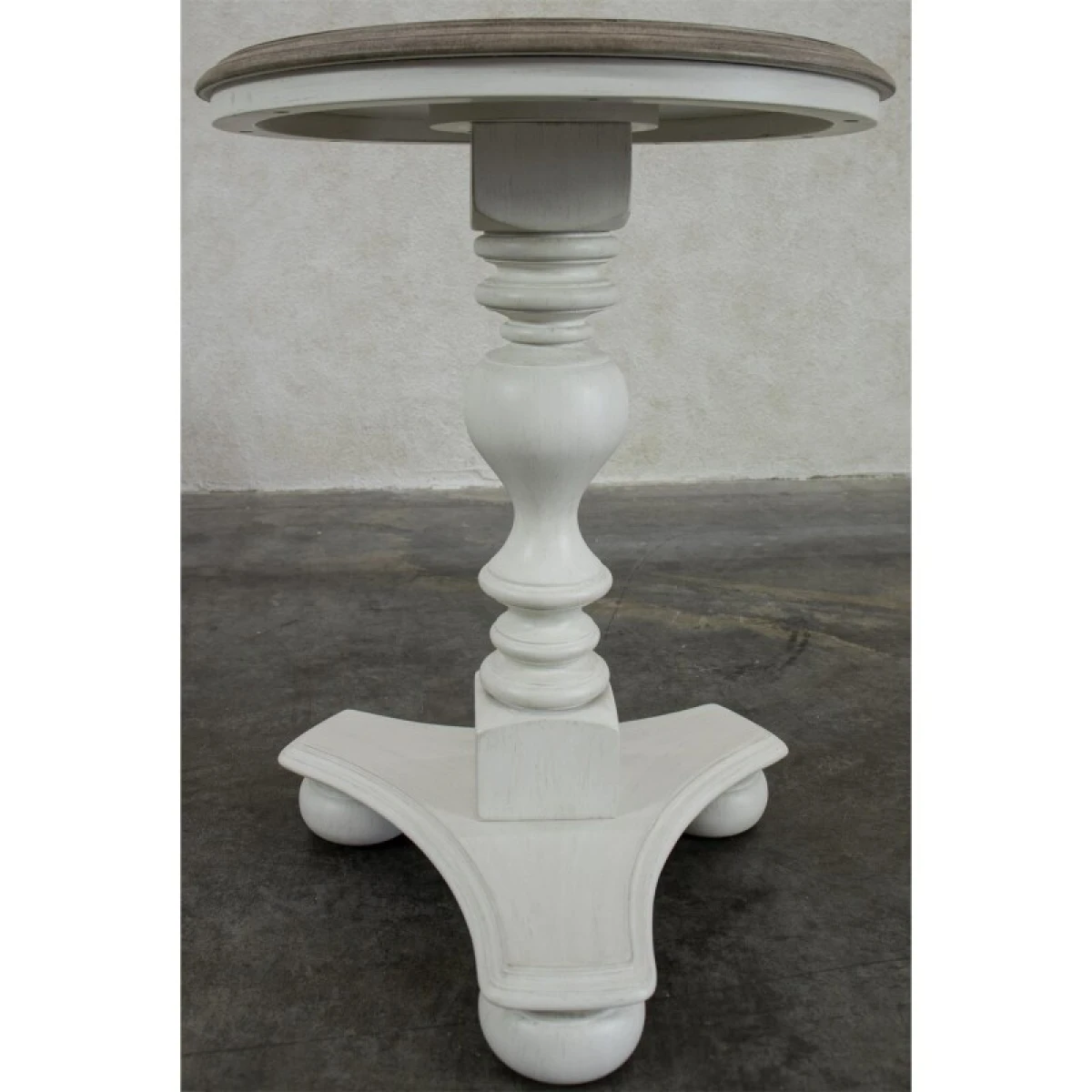 Round End Table End tables Cream 12
