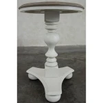 Round End Table End tables Cream 23