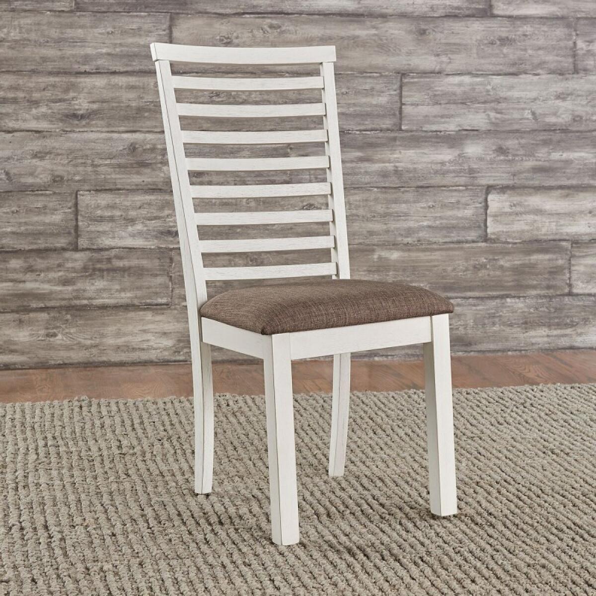 Brook Bay Uph Ladder Back Side Chair (RTA) Chairs & Benches Chairs & Benches 4