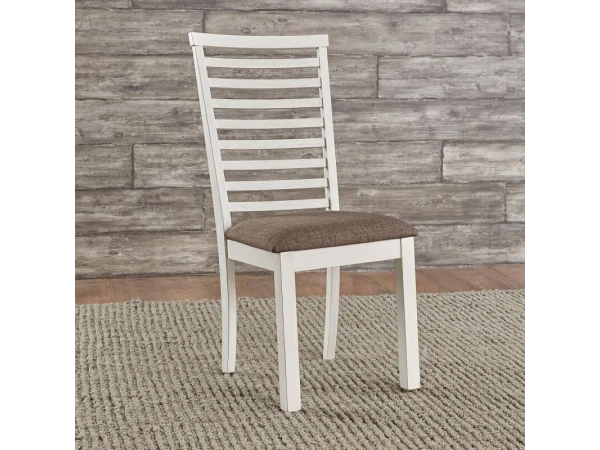 Brook Bay Uph Ladder Back Side Chair (RTA) Chairs & Benches Chairs & Benches