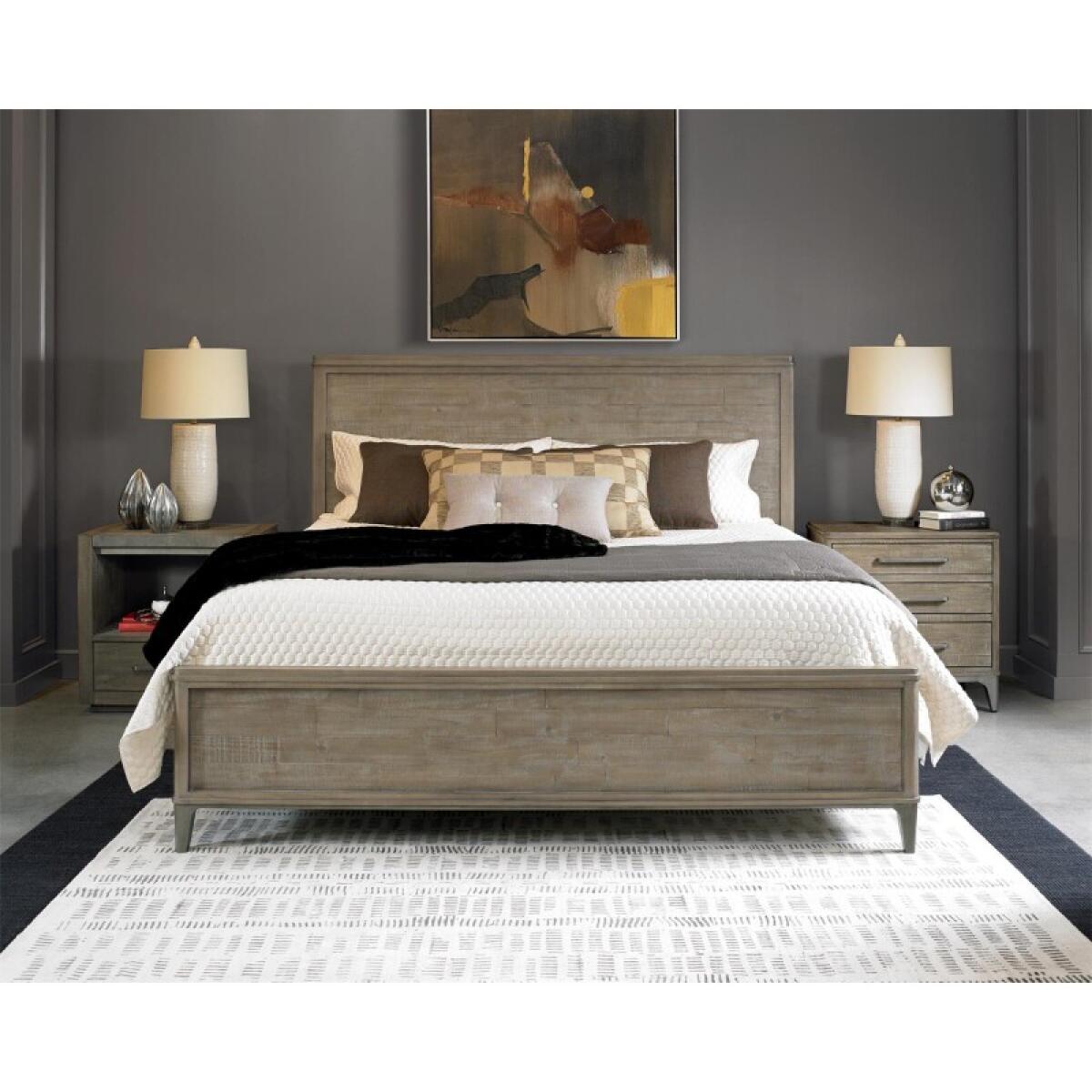 Intrigue King Panel Bed Beds Beds 4