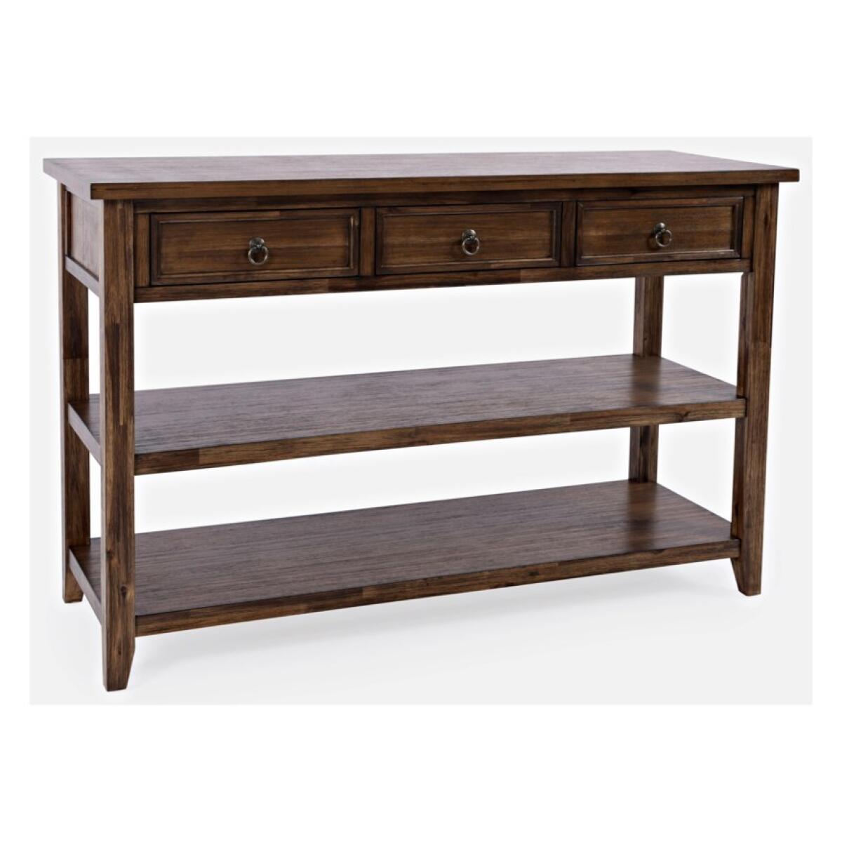 Bakersfield sofa table w/ 3 drawers Sofa Tables Jofran 4