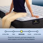Perfect Sleeper Blue Lagoon Nights 13.5″ Wrapped Coil Medium Tight Top Mattress California King All Positions 16