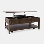 Bakersfield Lift Top Coffee Table Cocktail & Coffee Tables Brown 22