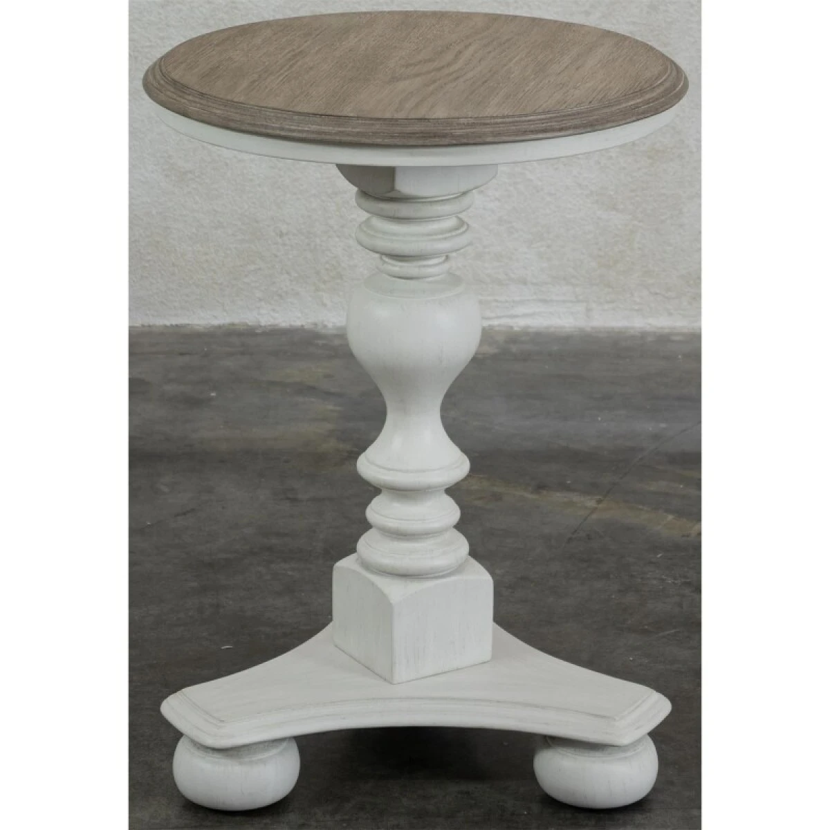 Round End Table End tables Cream 11