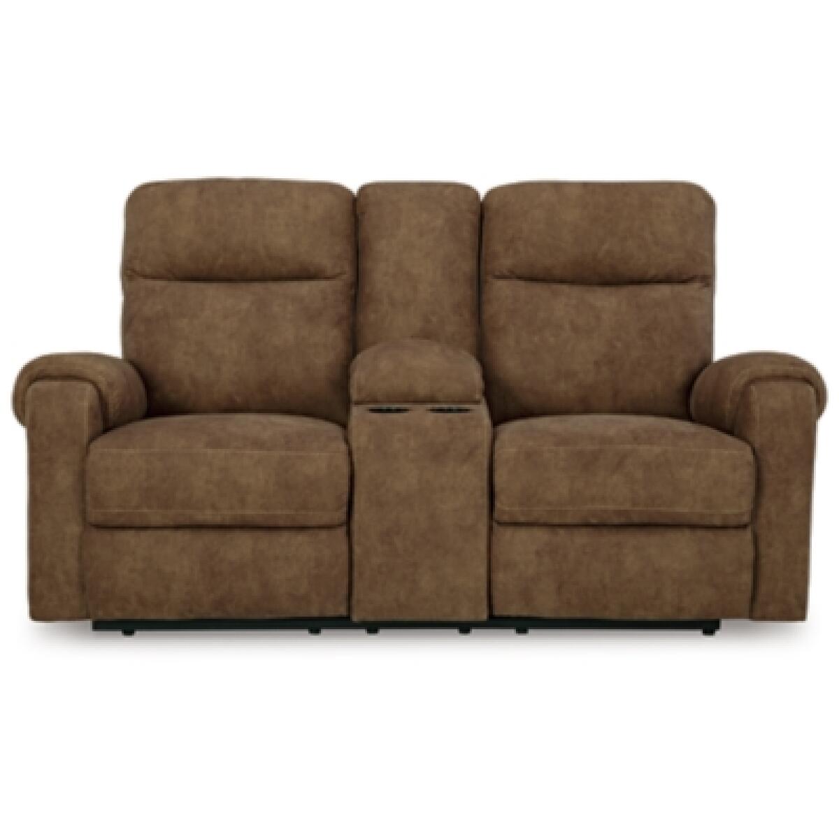 Edenwold Reclining Loveseat with Console - Image 5