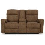 Edenwold Reclining Loveseat with Console - Image 5
