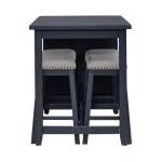Brook Creek 5 Piece Counter Set- Navy - Image 7