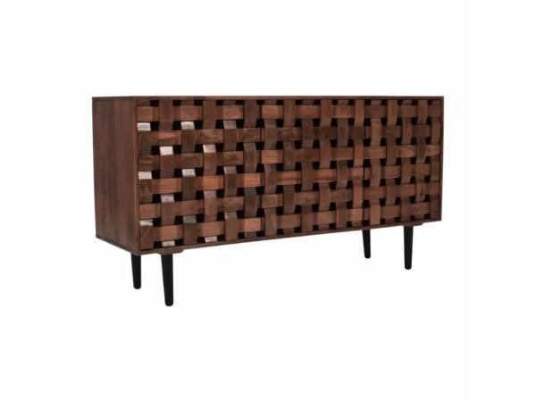 Trent Woven Front Accent Cabinet 60″ Accent Furniture Accent Furniture