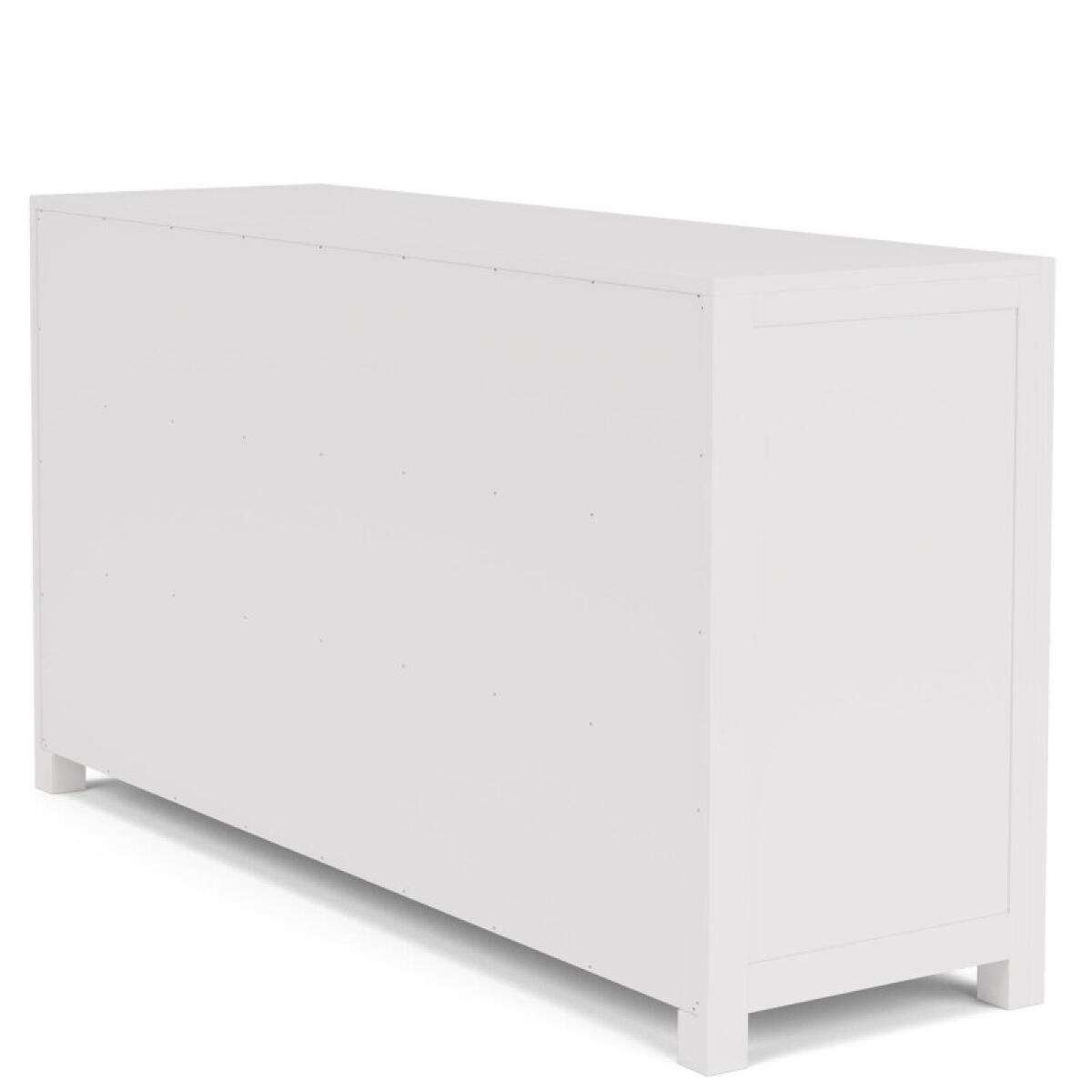 Rosalie 66" 6-Drawer Dresser-Wht - Image 7