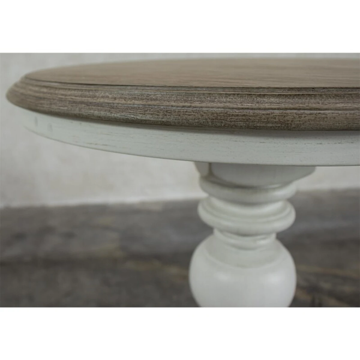 Round End Table End tables Cream 6