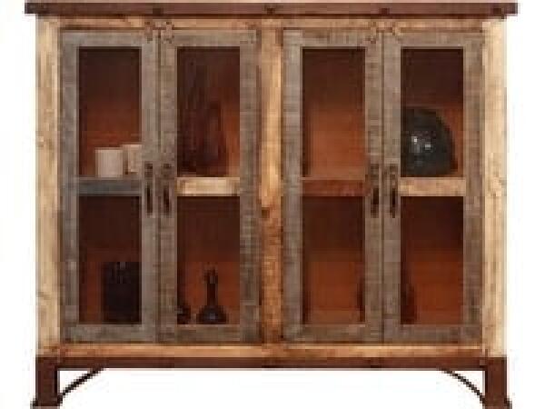 900 Antique 48″ Console Entertainment Stands International Furniture Direct